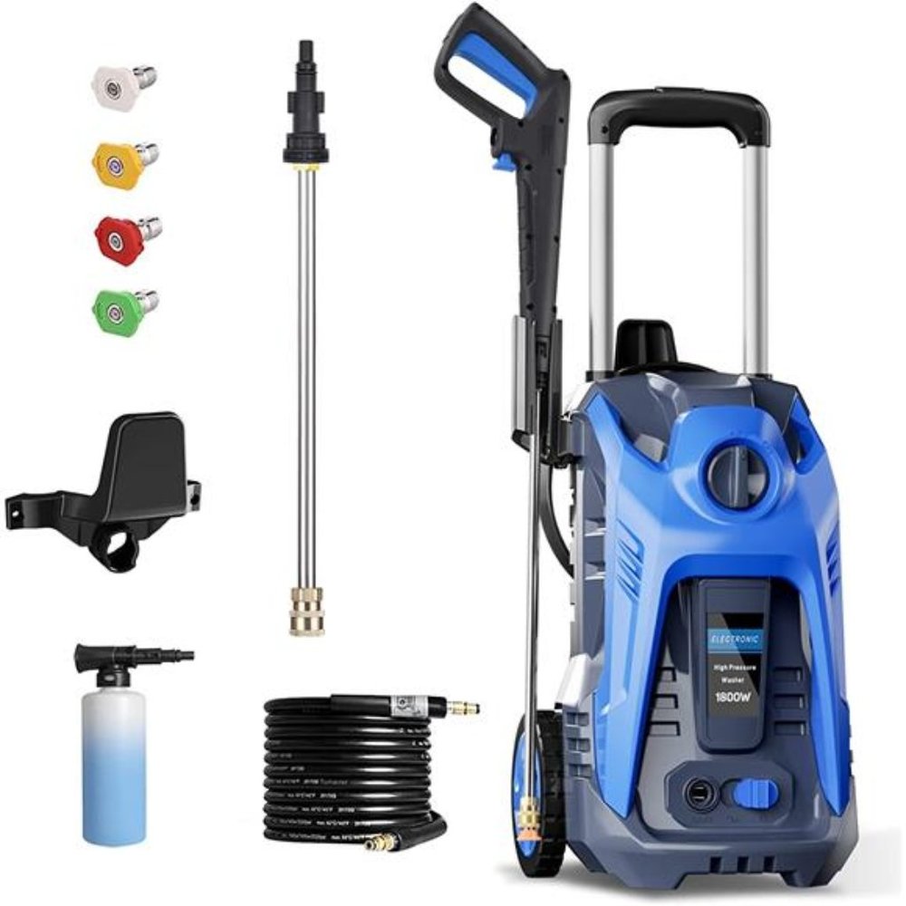 Electric High Pressure Washer - 3500 PSI 2.6 GPM Power Washer with 25 FT Hose